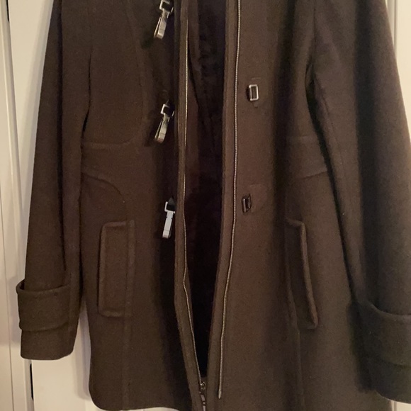 Dark Brown Wool coat - Picture 5 of 7